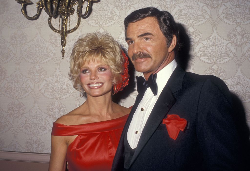 Loni Anderson and Burt Reynolds