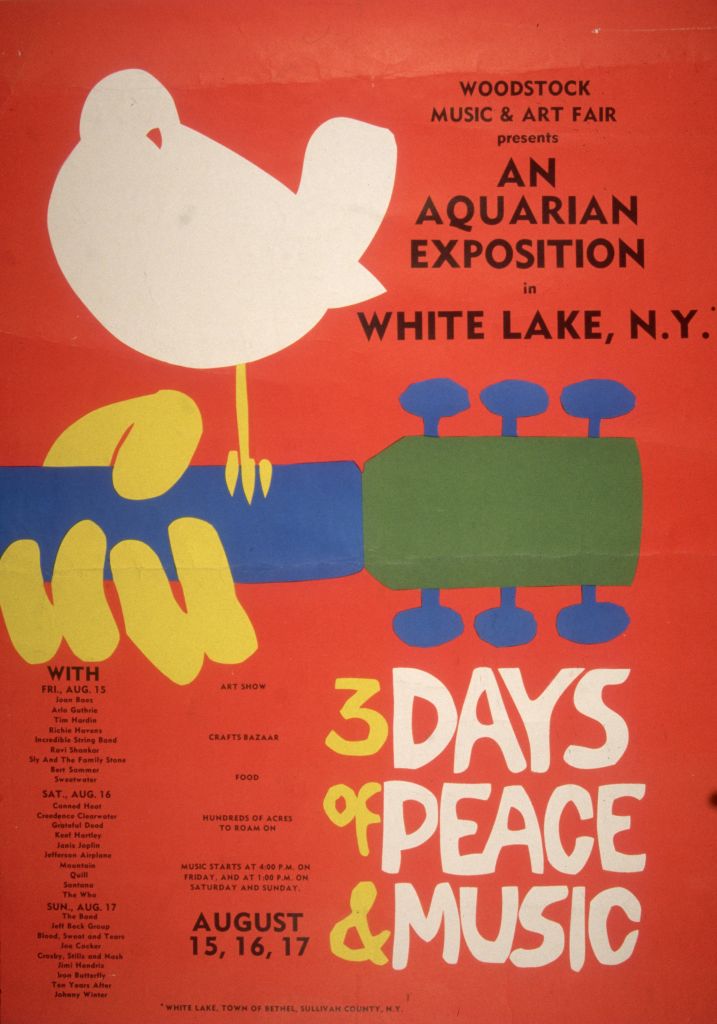 Woodstock 1969 Poster