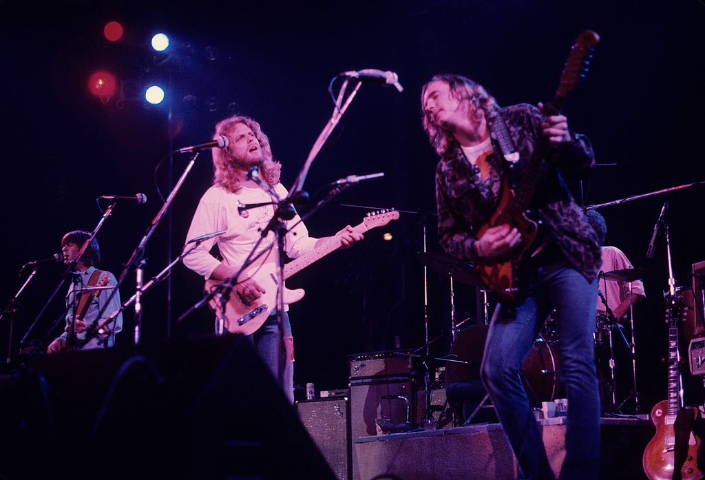 Photo of EAGLES and Randy MEISNER and Don FELDER and Joe WALSH