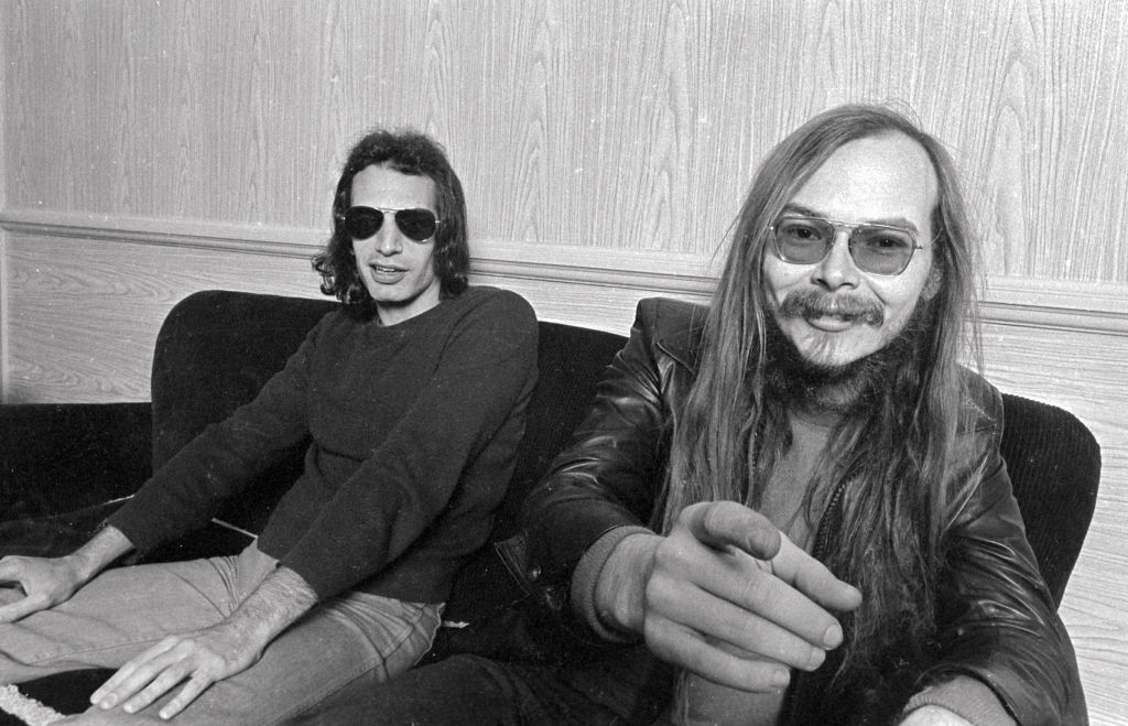 American music duo Steely Dan members: Walter Becker, Donald Fagan...