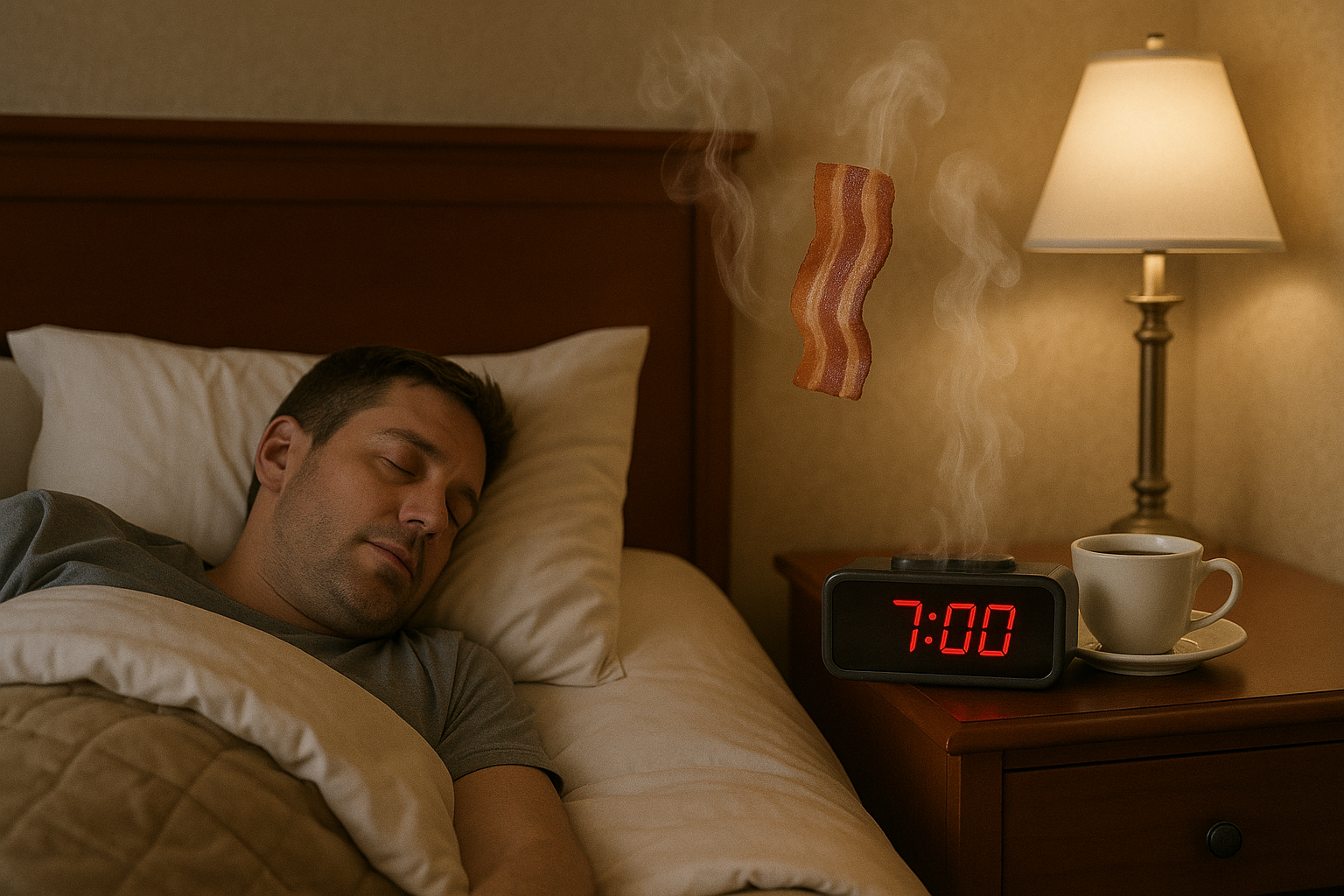 Hotel Scented Alarm Clock