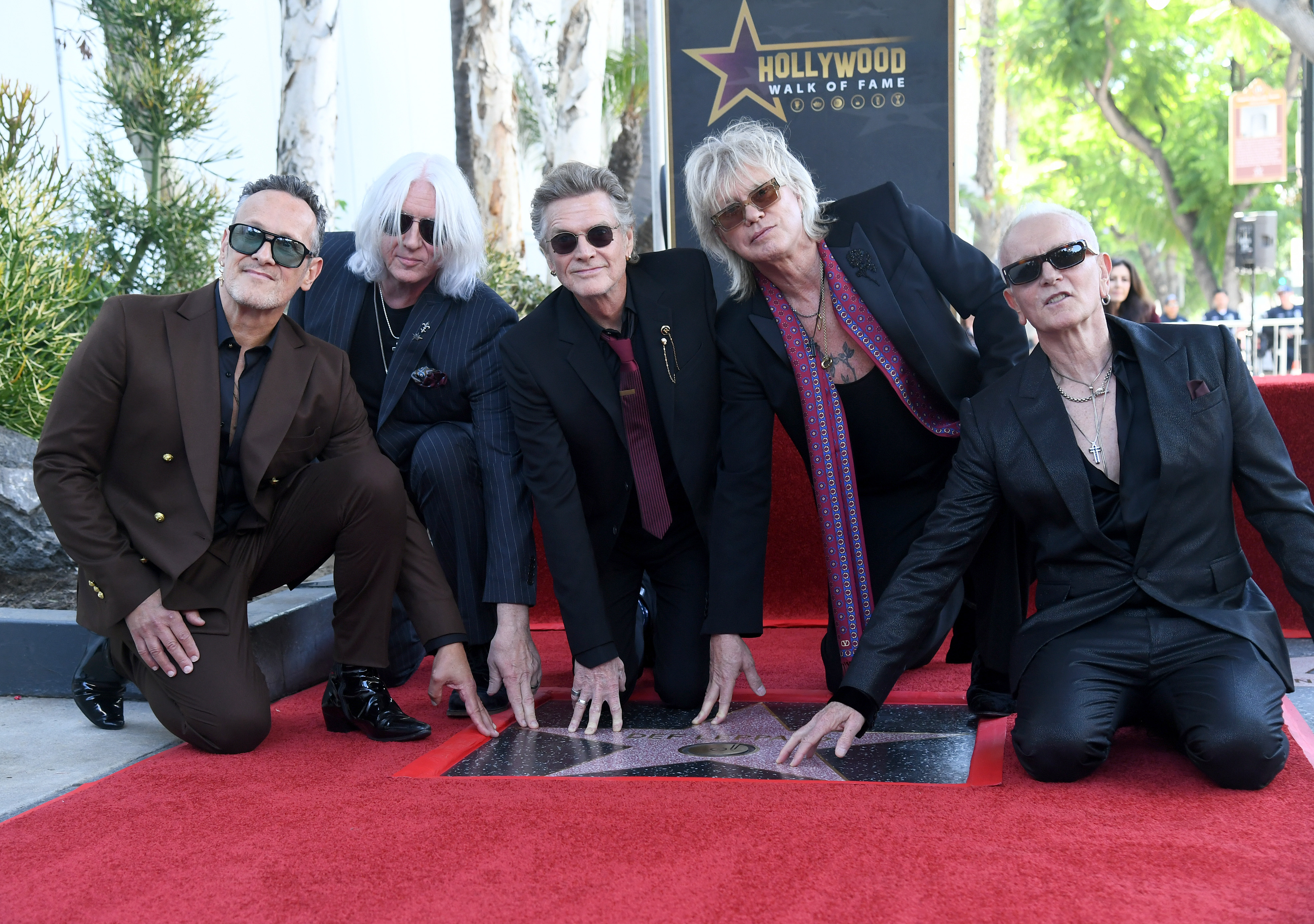 Def Leppard Hollywood Walk of Fame
