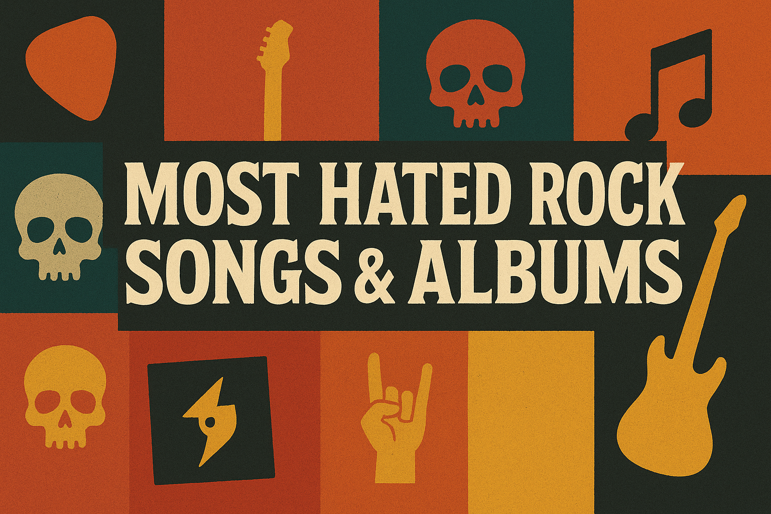 Are These The Most Hated Rock Songs & Albums?
