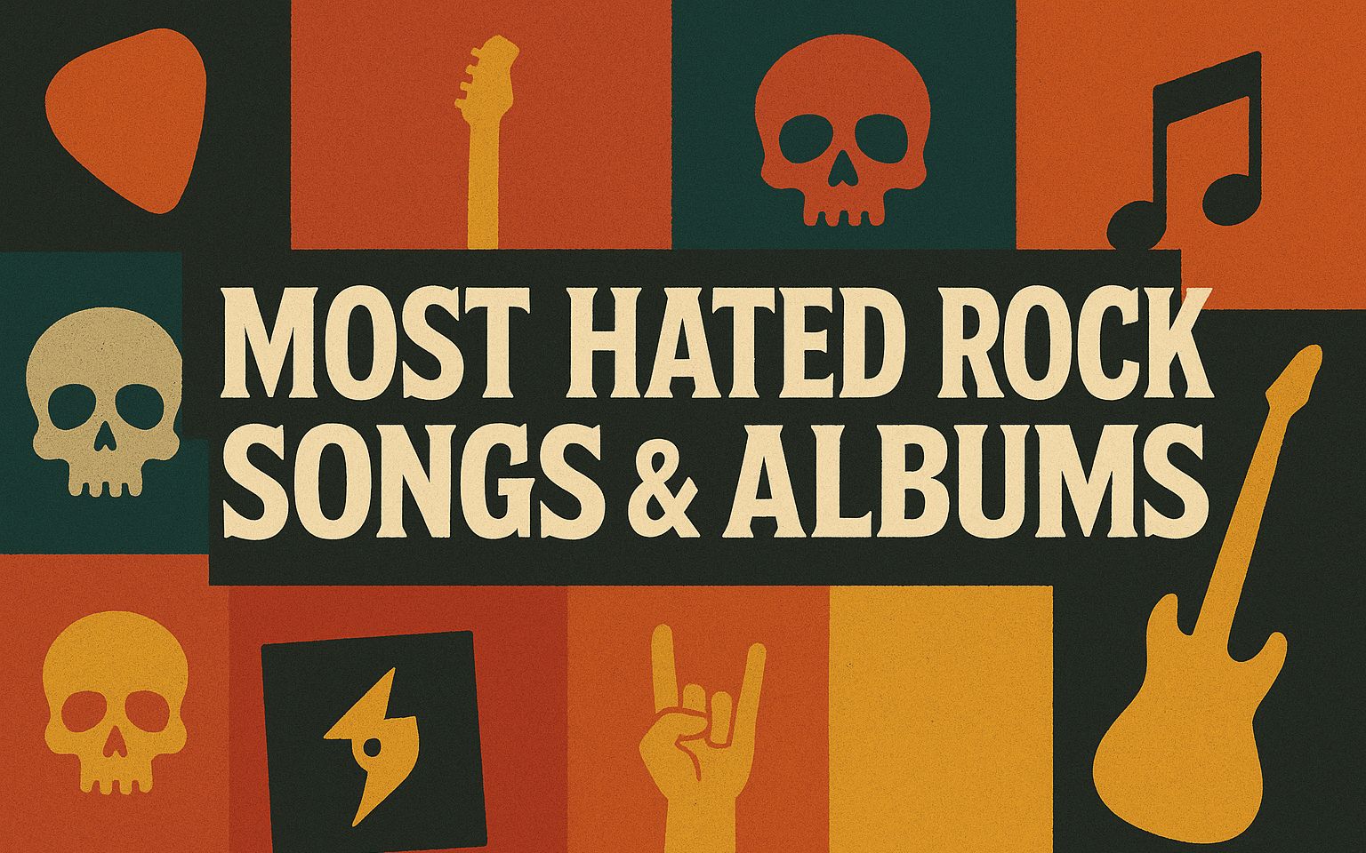 Are These The Most Hated Rock Songs & Albums?