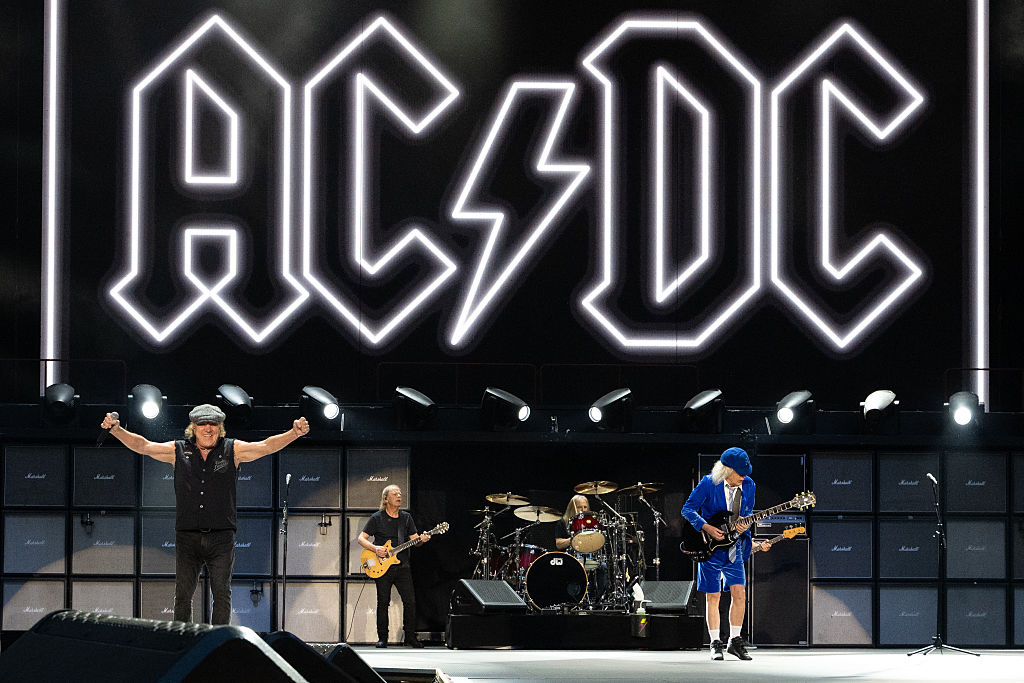 AC/DC Perform At Murrayfield Stadium