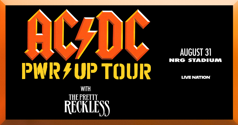 AC/DC 'PWR UP TOUR', Aug. 31, 2026
