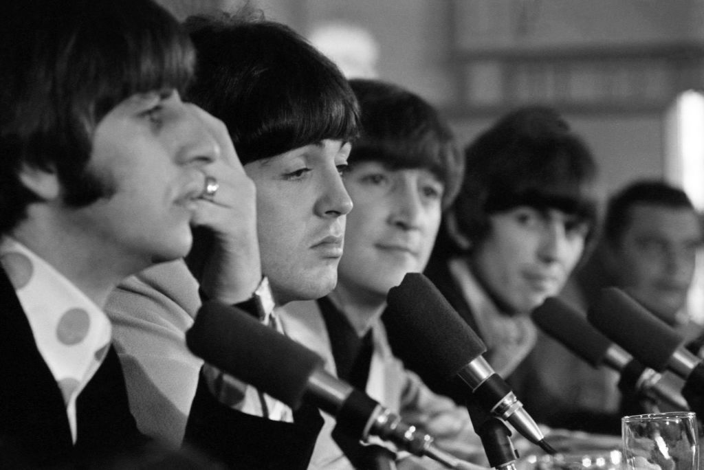 The Beatles Speaking At The Warwick Hotel