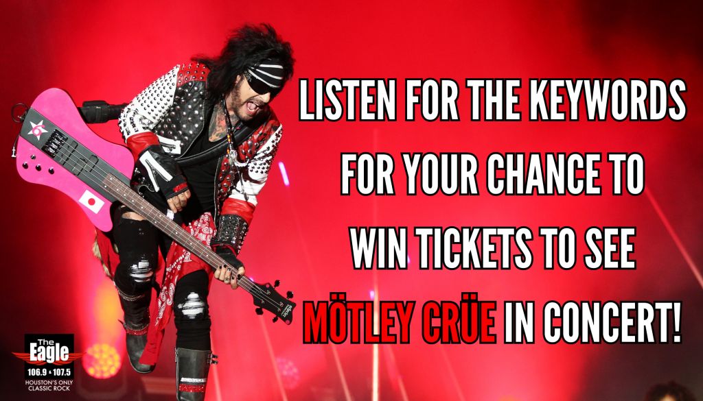 WIN TICKETS TO SEE MOTLEY CRUE