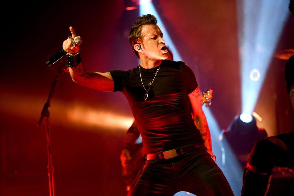 Scott Stapp Performs At The Canyon Club