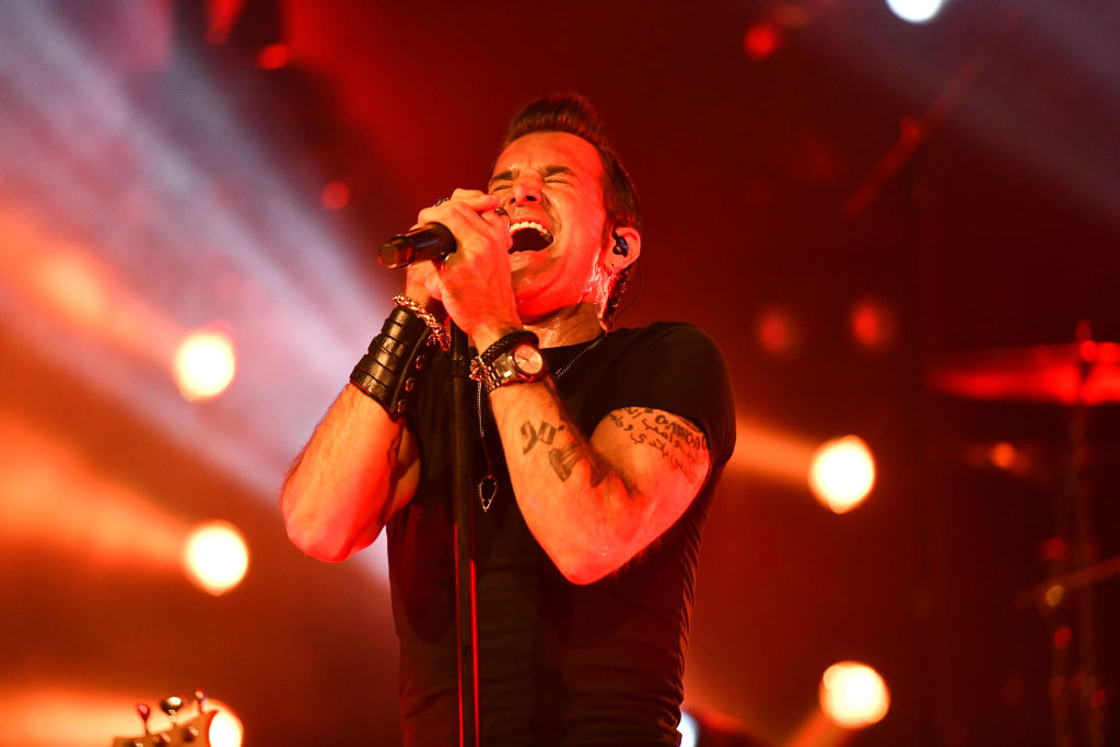 Scott Stapp Performs At The Canyon Club