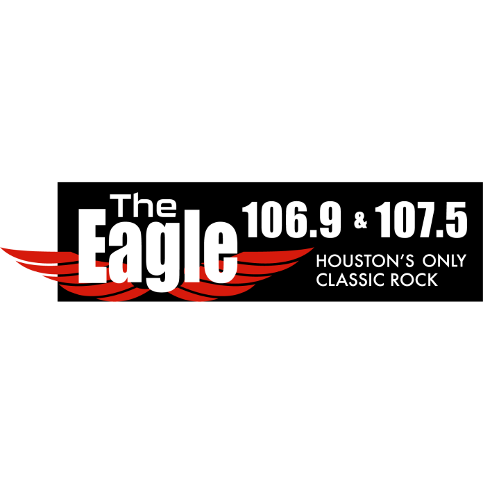 The Eagle 106.9/107.5 logo