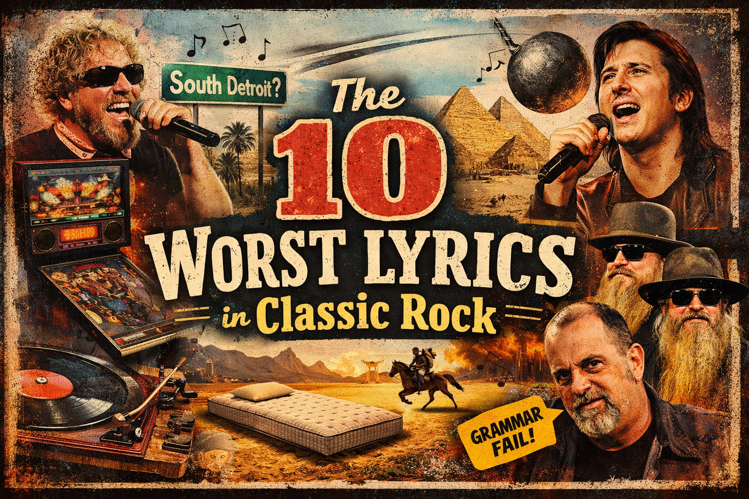 Worst Lyrics In Classic Rock