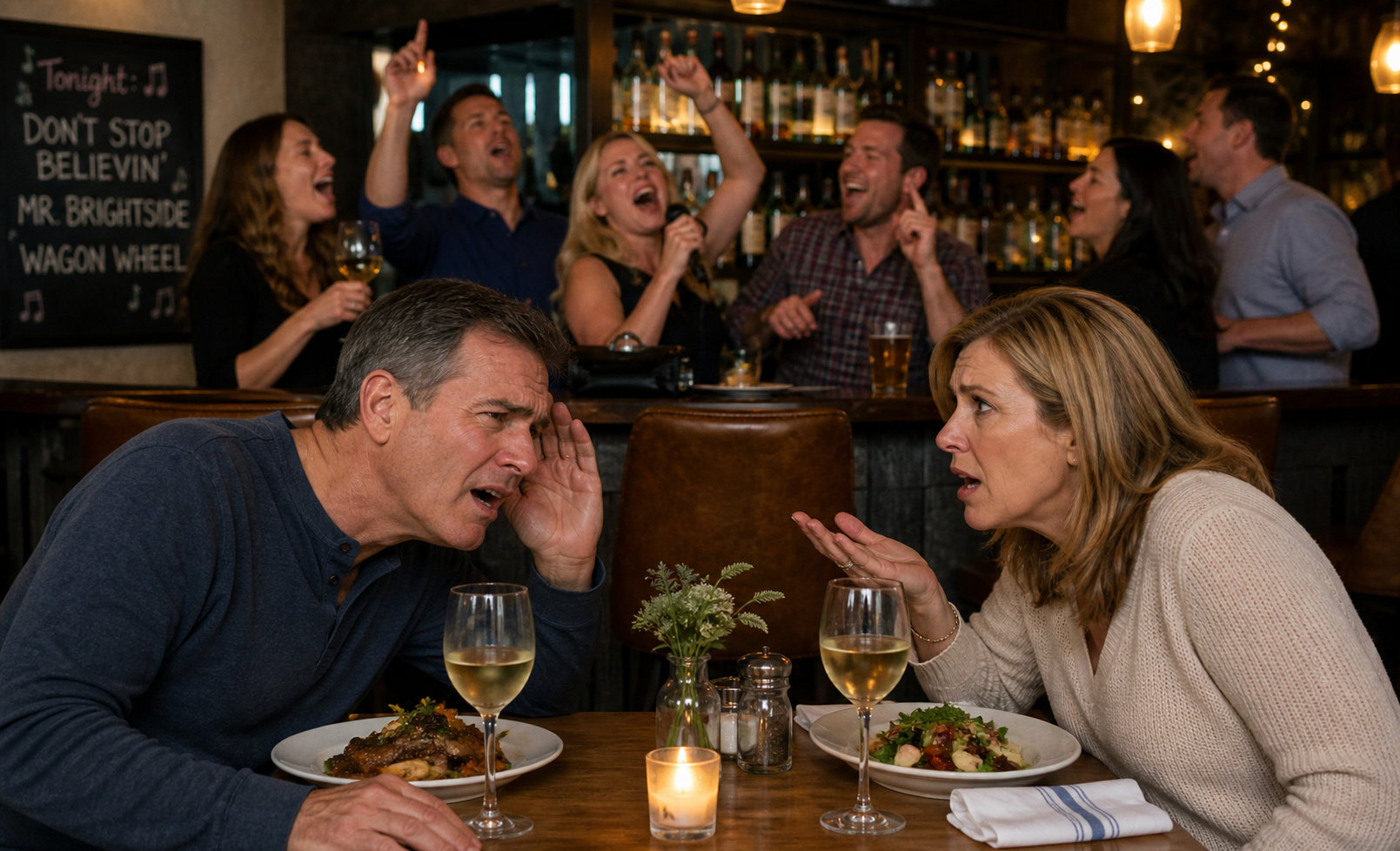 People At Dinner