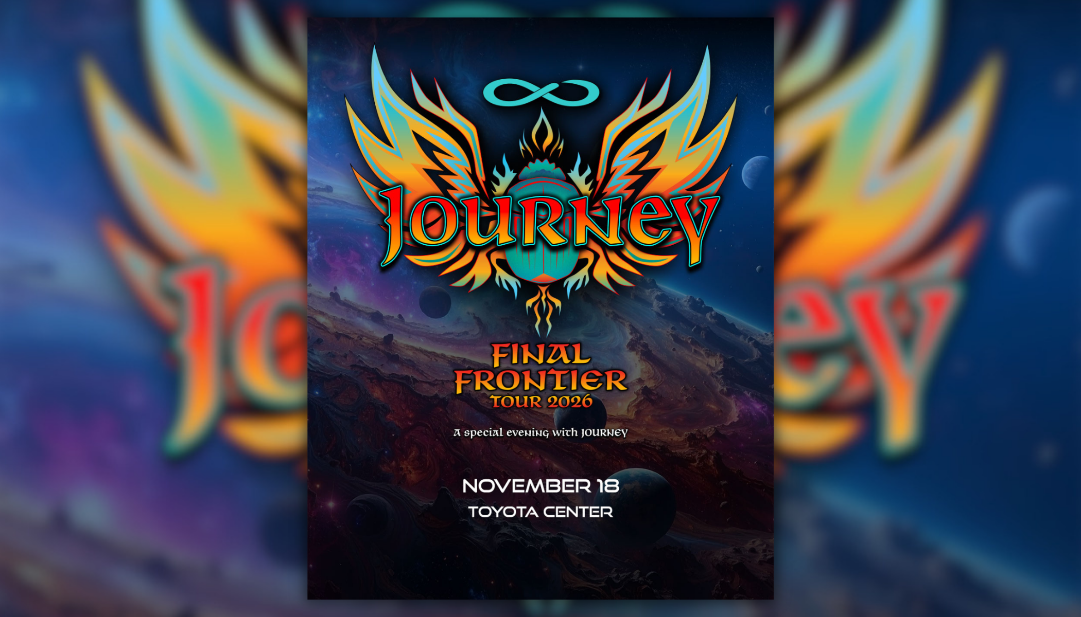 Journey: 'Final Frontier Tour 2026' | Toyota Center | Wednesday, Nov. 18