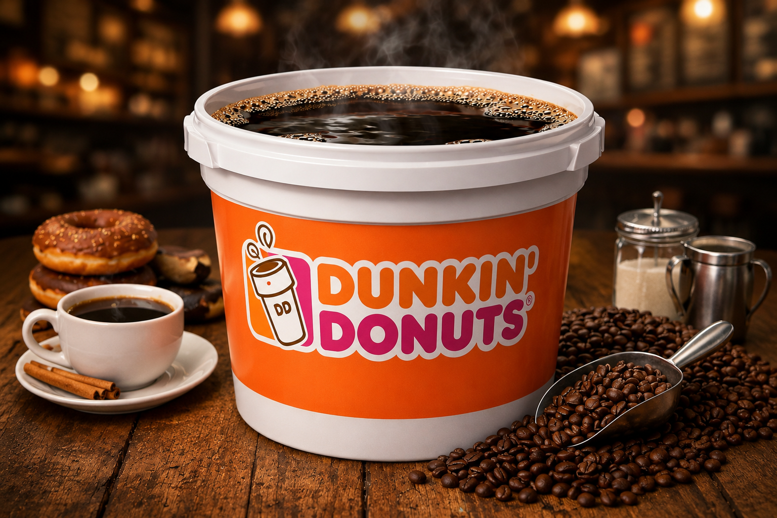 Bucket Of Coffee