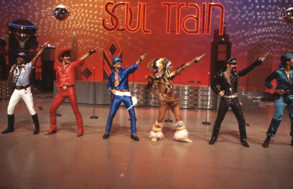 The Village People perform on Soul Train.