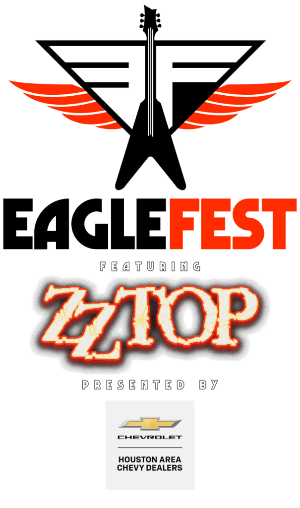 Fest ZZTOP logo with Chevrolet Houston Area Chevy Dealers text