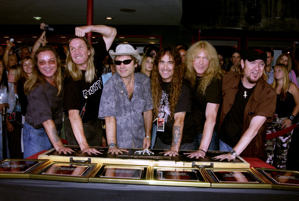 Iron Maiden Inducted into Hollywood Rockwalk