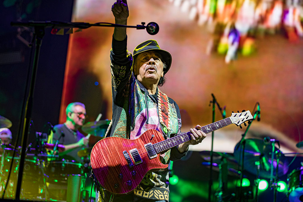 Carlos Santana Performs At North Island Credit Union Amphitheatre
